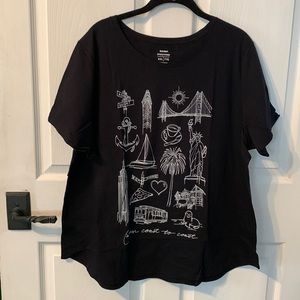 Old navy tee. New never worn. Size XXL